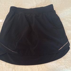 Lululemon Black Skort